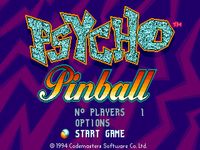 Psycho Pinball sur Sega Megadrive